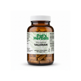 Pat's Herbals Valerian Root Capsules | 180 Vegan Capsules | Premium Valerian Root Supplement | Non-GMO | Gluten-Free | Made in USA | Amber Glass Bottle