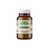 Pat's Herbals Fenugreek Capsules | 90 Vegan Capsules | Organic Fenugreek Seed Supplement | Non-GMO | Gluten-Free | Made in USA | Amber Glass Bottle