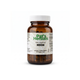 Pat's Herbals Neem Capsules | 90 Vegan Capsules | Premium Neem Leaf Supplement | Non-GMO | Gluten-Free | Made in USA | Amber Glass Bottle