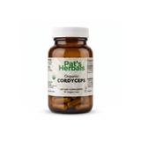 Pat's Herbals Cordyceps Mushroom Capsules 60 Count | Vegan Mushroom Supplement | Non-GMO | Gluten-Free | Premium Quality | Made in USA | Amber Glass Bottle