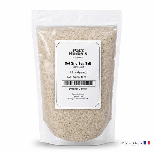 Bulk Sel Gris Sea Salt Coarse Grind | French Grey Sea Salt | Wholesale