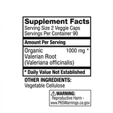 Pat's Herbals Valerian Root Capsules | 180 Vegan Capsules | Premium Valerian Root Supplement | Non-GMO | Gluten-Free | Made in USA | Amber Glass Bottle