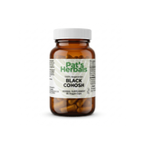 Pat's Herbals Black Cohosh Capsules | 90 Vegan Capsules | Organic Black Cohosh Root Supplement | Non-GMO | Gluten-Free | Made in USA | Amber Glass Bottle